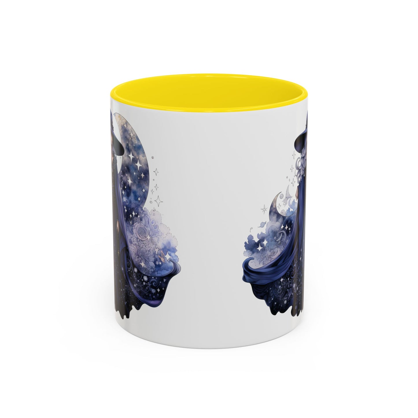 Mystical Sorceress Coffee Mug, Celestial Mug, Witch Coffee Cup, Astrology Drinkware, Enchanted Gift, Moon Phase Mug