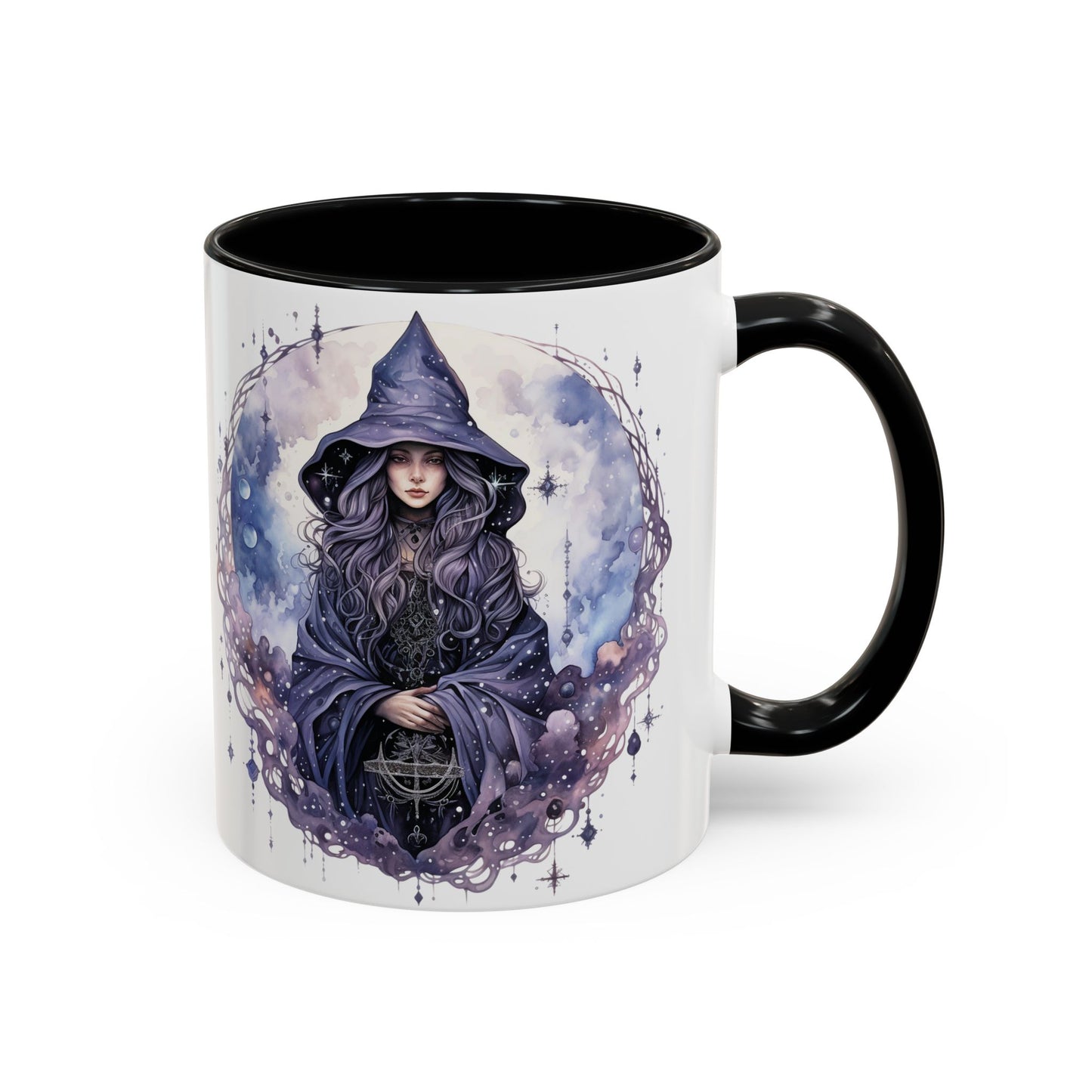 Mystical Witch Coffee Mug | Enchanted Gift for Tea Lovers, Halloween Decor, Witchcraft Lover, Celestial Home Decor, Unique Magic Mug