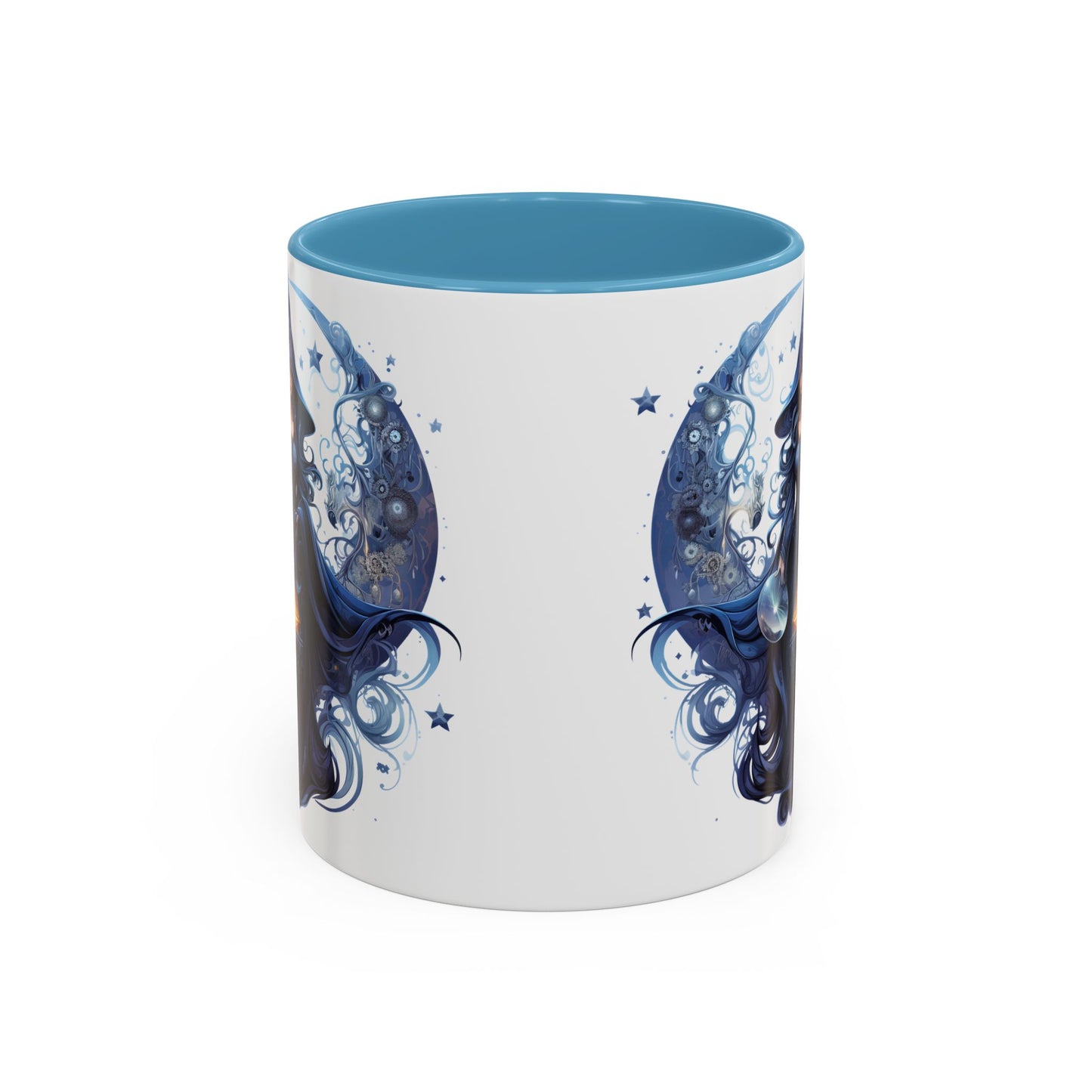 Enchanting Witch Coffee Mug - Mystic Art, Magical Decor, Astrology Gift, Unique Kitchenware, Celestial Drinkware