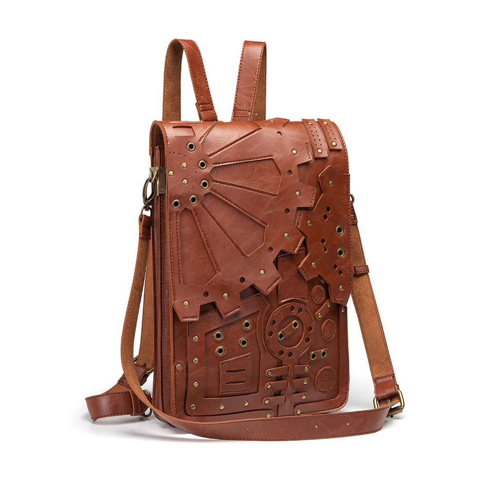 Nouveau steampunk rétro sac à dos de vitesse
