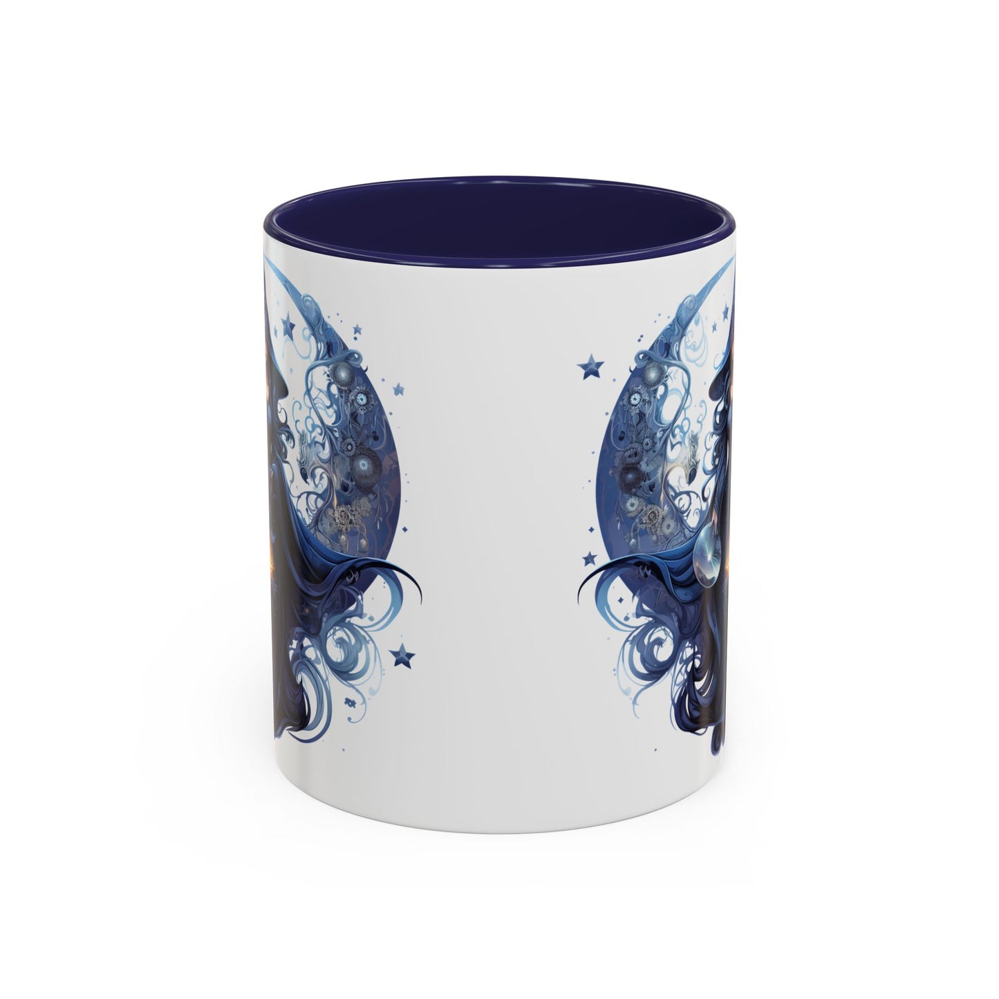 Enchanting Witch Coffee Mug - Mystic Art, Magical Decor, Astrology Gift, Unique Kitchenware, Celestial Drinkware