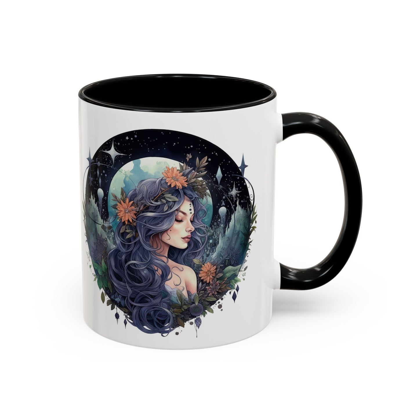 Whimsical Fairy Tale Coffee Mug, Enchanted Forest Gift, Ceramic Mug for Nature Lovers, Magical Coffee Cup, Artful Tea Mug