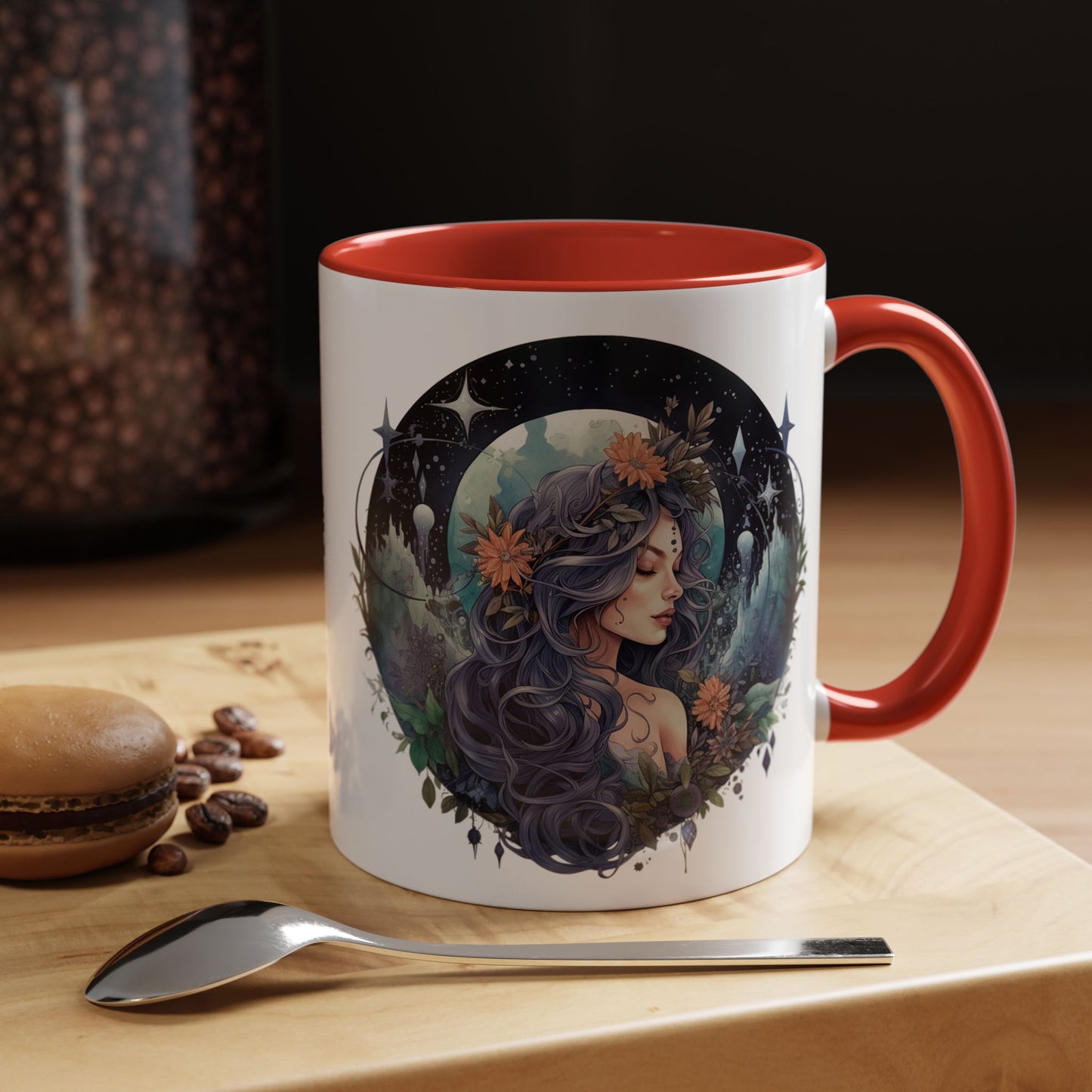 Whimsical Fairy Tale Coffee Mug, Enchanted Forest Gift, Ceramic Mug for Nature Lovers, Magical Coffee Cup, Artful Tea Mug