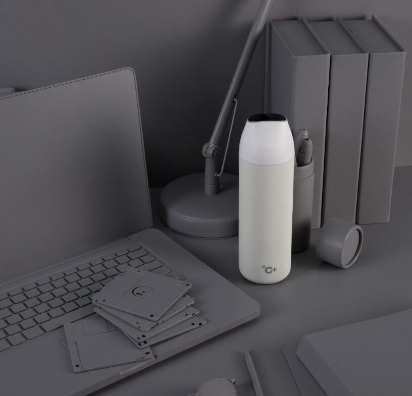 Multifunctional mug with intelligent temperature display mug
