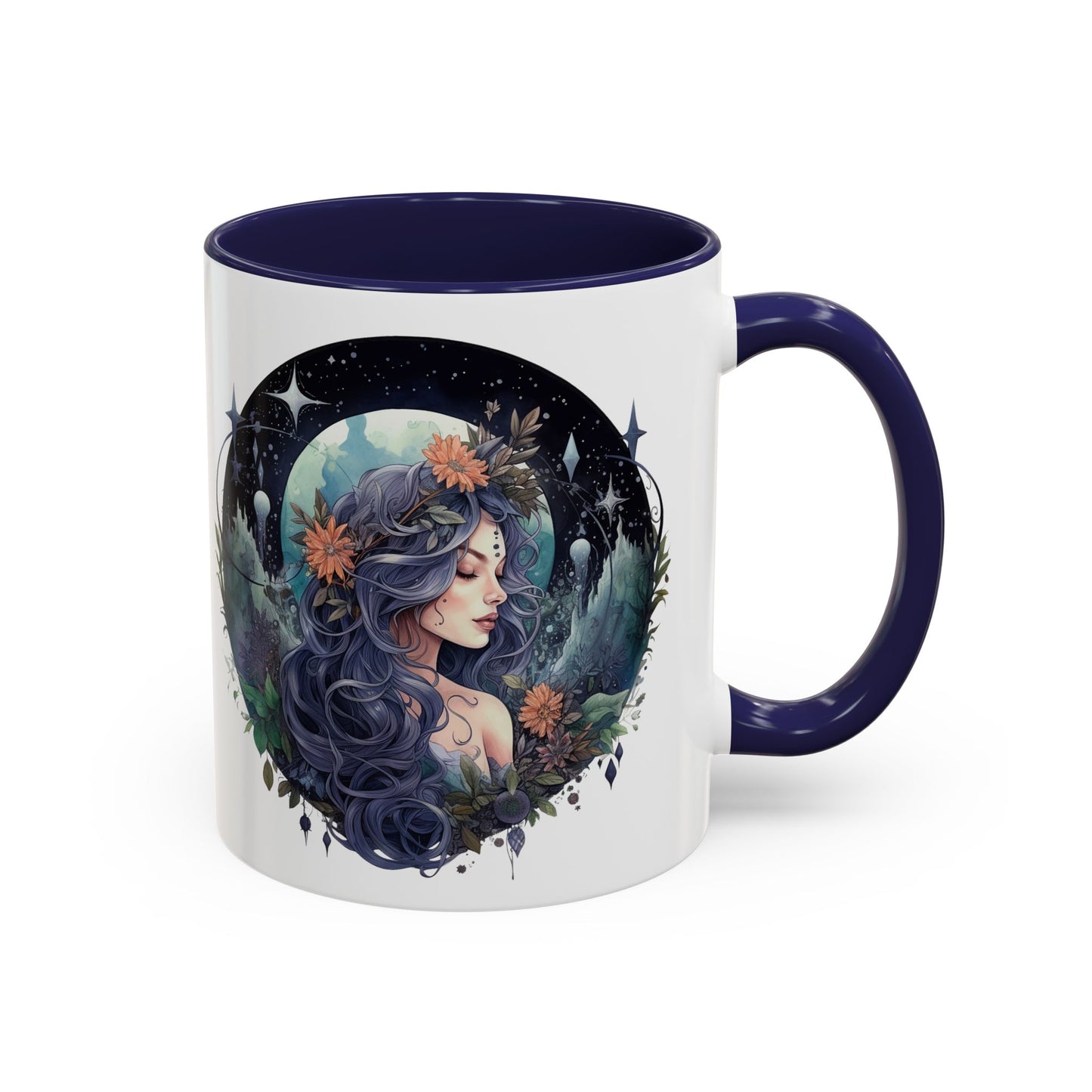 Whimsical Fairy Tale Coffee Mug, Enchanted Forest Gift, Ceramic Mug for Nature Lovers, Magical Coffee Cup, Artful Tea Mug
