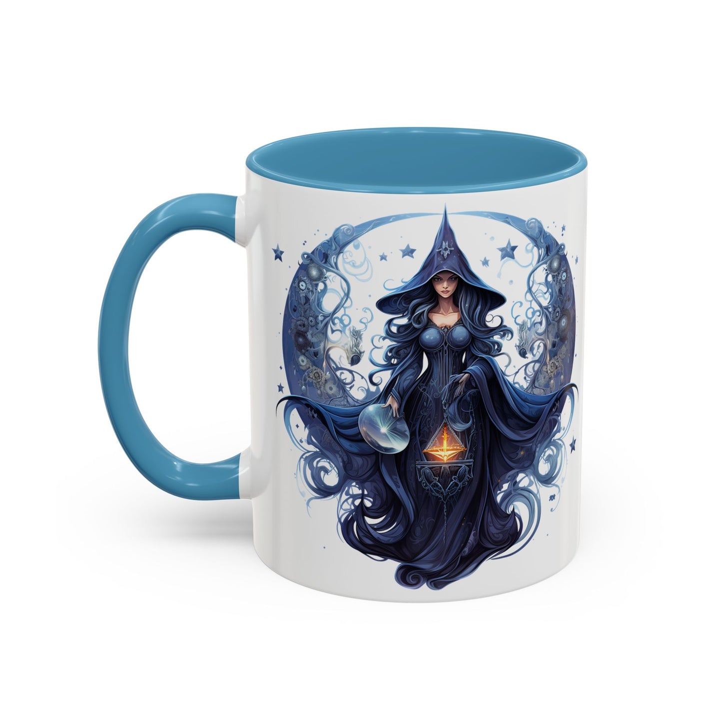 Enchanting Witch Coffee Mug - Mystic Art, Magical Decor, Astrology Gift, Unique Kitchenware, Celestial Drinkware