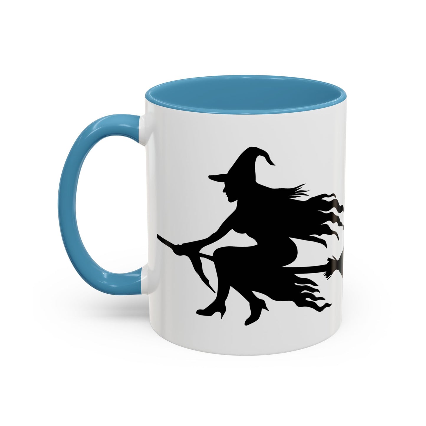 Witchy Accent Coffee Mug - Perfect for Halloween, Witch Enthusiasts, Cozy Nights, Themed Parties, Gift for Her, Magic Lovers