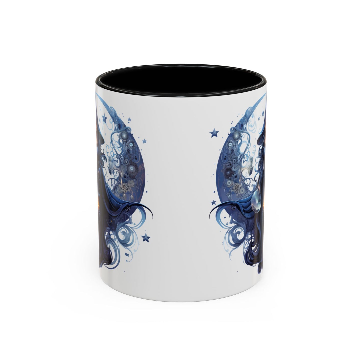 Enchanting Witch Coffee Mug - Mystic Art, Magical Decor, Astrology Gift, Unique Kitchenware, Celestial Drinkware