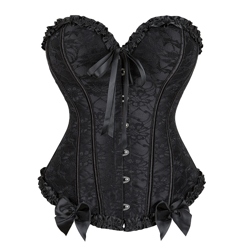 European And American Court Vest Corset Strapless Corset