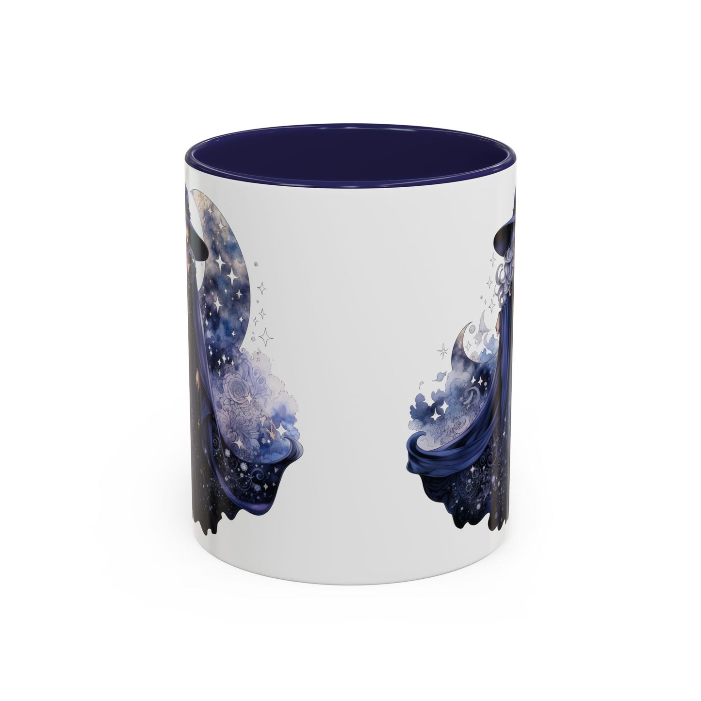 Mystical Sorceress Coffee Mug, Celestial Mug, Witch Coffee Cup, Astrology Drinkware, Enchanted Gift, Moon Phase Mug