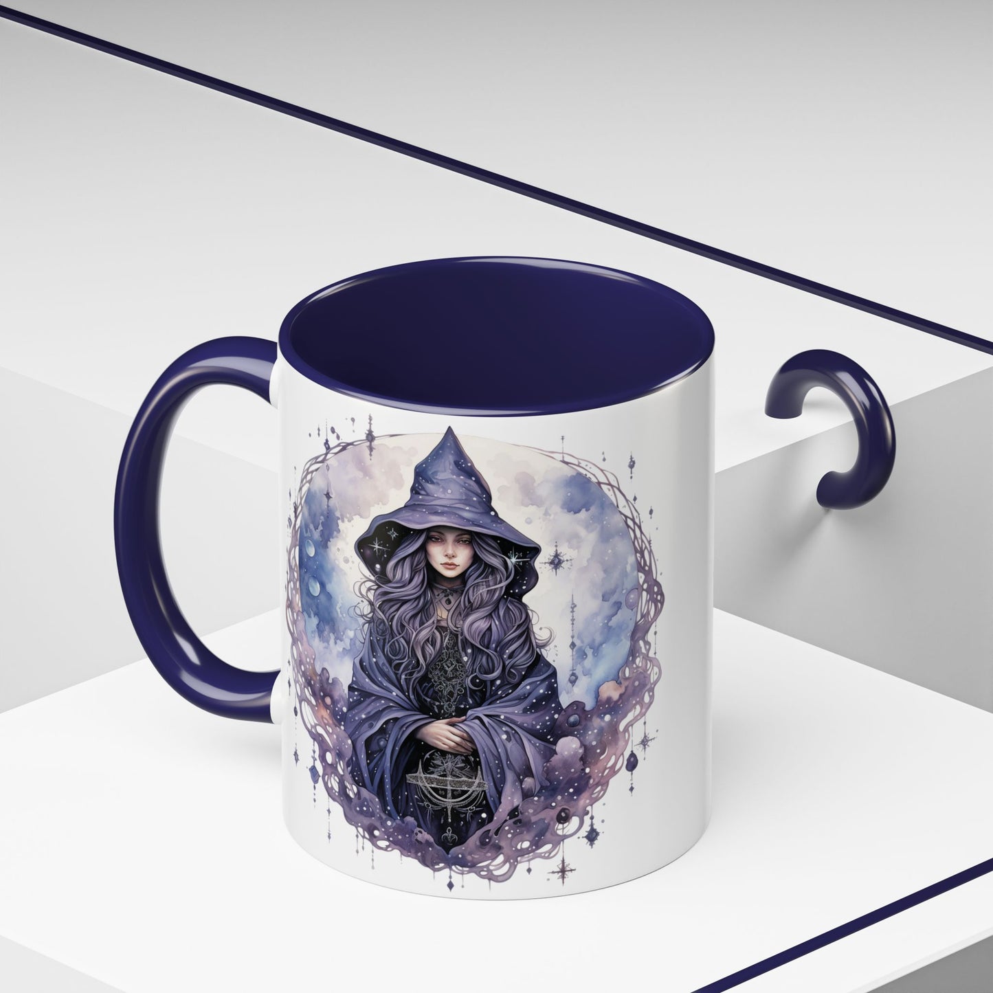 Mystical Witch Coffee Mug | Enchanted Gift for Tea Lovers, Halloween Decor, Witchcraft Lover, Celestial Home Decor, Unique Magic Mug