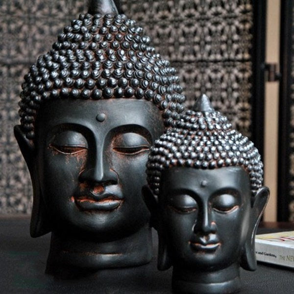 Old Resin Zen Ornaments Buddha's First Home Decoration