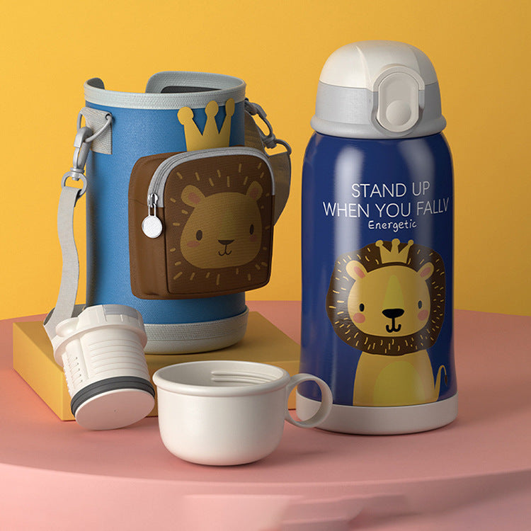 Haute-valeur de Enfants Mignon de Bande Dessinée Tasse Avec Coupe Manches