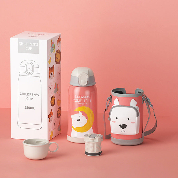 Haute-valeur de Enfants Mignon de Bande Dessinée Tasse Avec Coupe Manches