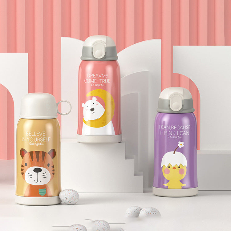Haute-valeur de Enfants Mignon de Bande Dessinée Tasse Avec Coupe Manches