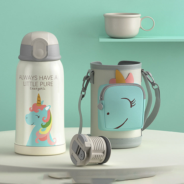 Haute-valeur de Enfants Mignon de Bande Dessinée Tasse Avec Coupe Manches