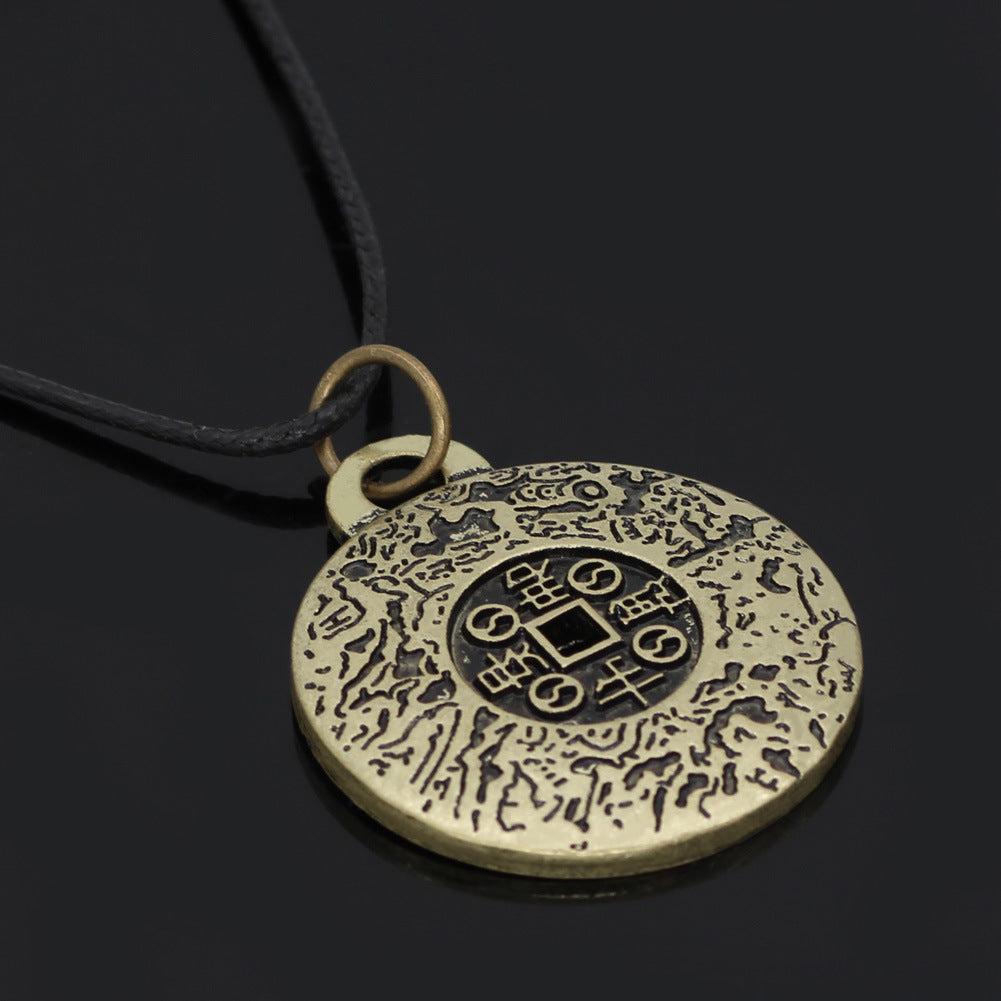 Vintage Russian Amulet, Necklace, Pendant, Jewelry, Fashion Amulet Necklace