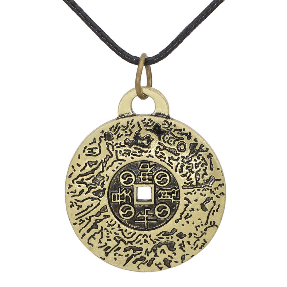 Vintage Russian Amulet, Necklace, Pendant, Jewelry, Fashion Amulet Necklace