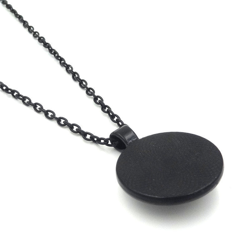 Triple Moon Goddess Pendants Triple Moon Goddess Necklaces Horoscope Vintage Chain Choker Statement Necklace Women Jewelry HZ1