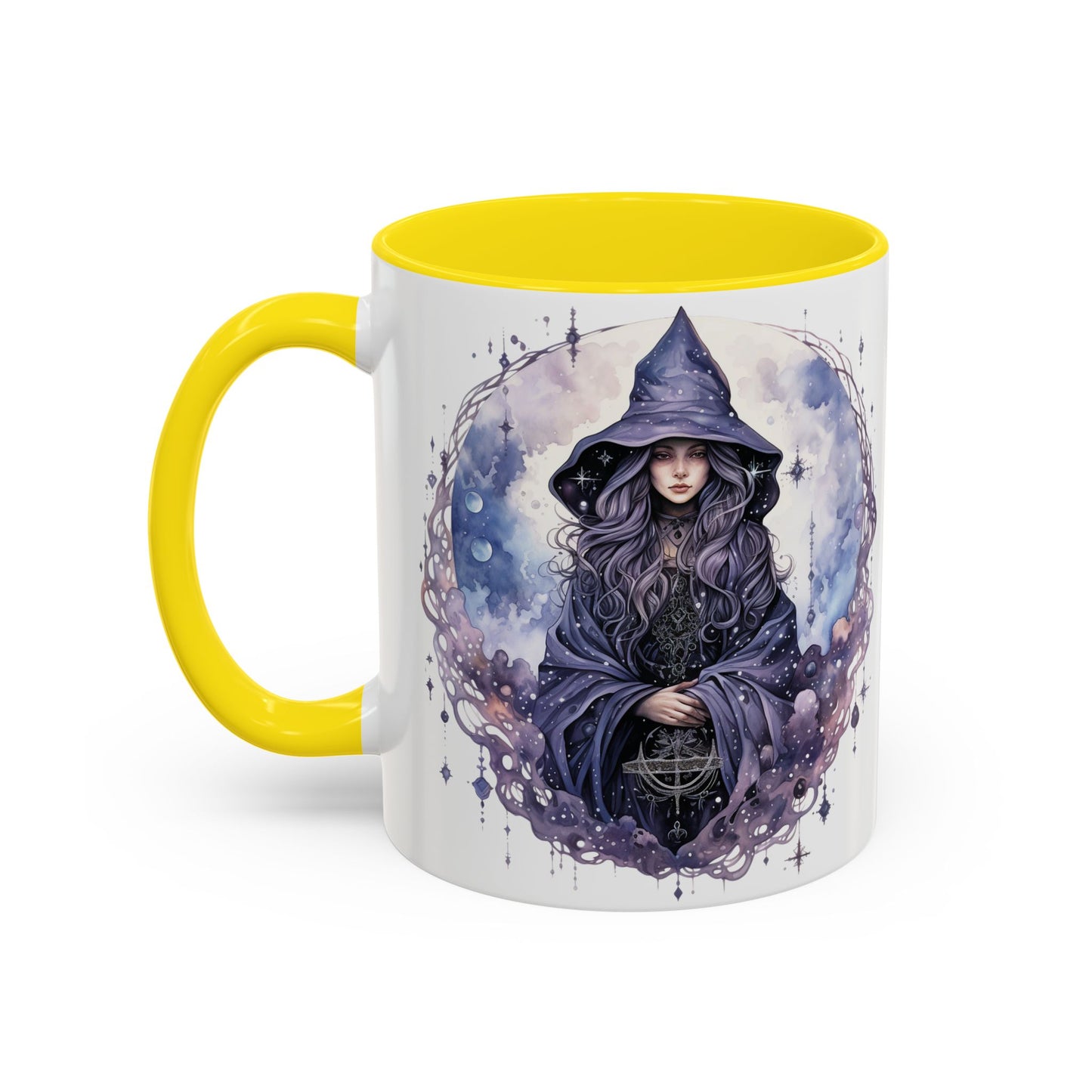 Mystical Witch Coffee Mug | Enchanted Gift for Tea Lovers, Halloween Decor, Witchcraft Lover, Celestial Home Decor, Unique Magic Mug