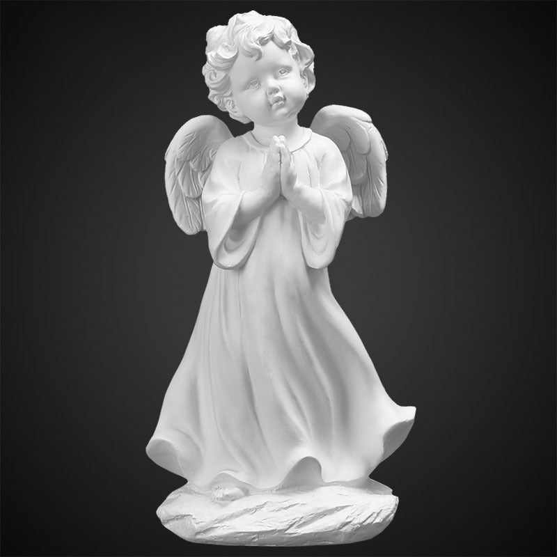 Angel Plaster Statue Decoration Nordic Desktop Ins Decoration Cute Mini Trumpet Portrait Sculpture Figure Statue