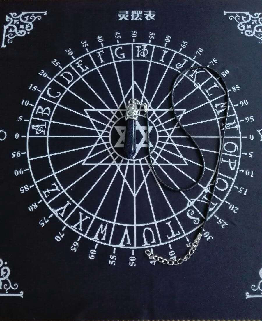 Tarot Nappe Divination Tarot Carte Pad Pendule Pentacle Magique Runes Tarot Table D'autel Tissu