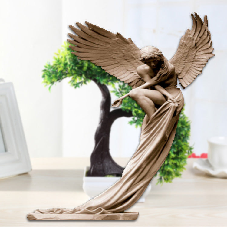 Redemption Angel Sculpture Resin Redemption Angel Creative Sculpture