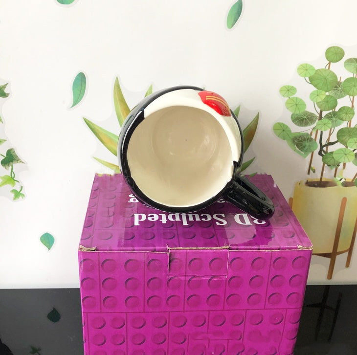 Cravate Tasse Périphérique de Bande Dessinée Créative Tasse En Céramique Tasse de Café Tasse Tasse Tasse D'eau Mâle