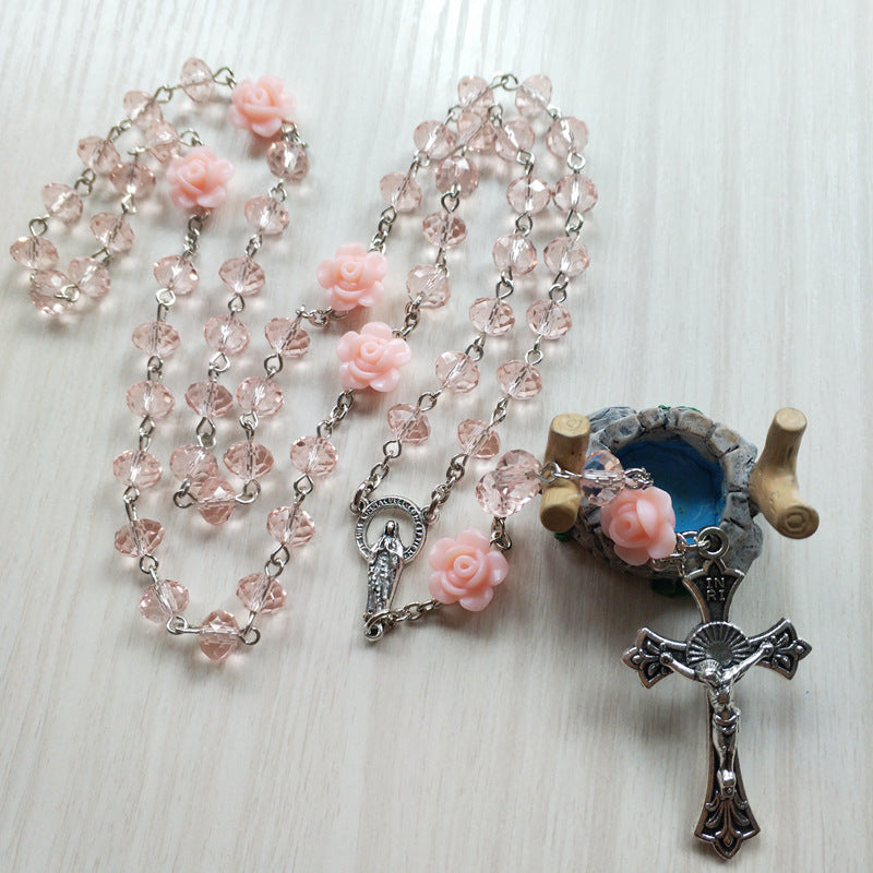 Christ Jésus Croix Collier Chapelet