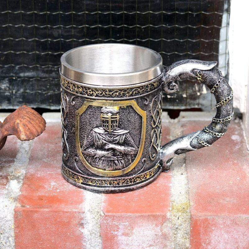 Resin Stainless Steel Faucet Mug