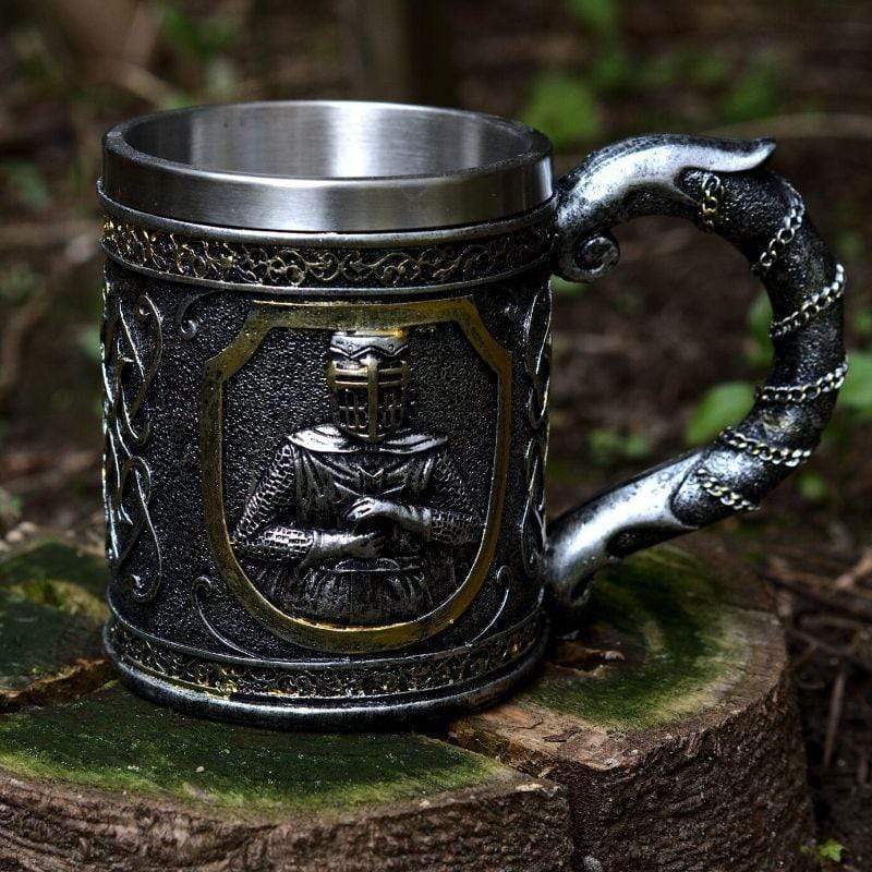 Resin Stainless Steel Faucet Mug