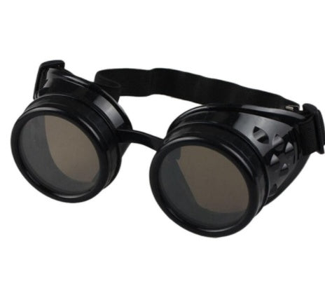 Soudage Cyber Punk Vintage lunettes de Soleil Rétro Gothique Steampunk Lunettes Lunettes Hommes Lunettes de Soleil En Plastique Adulte Cosplay Lunettes