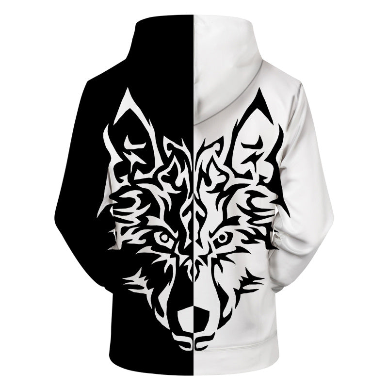 Wolf print sweatshirt