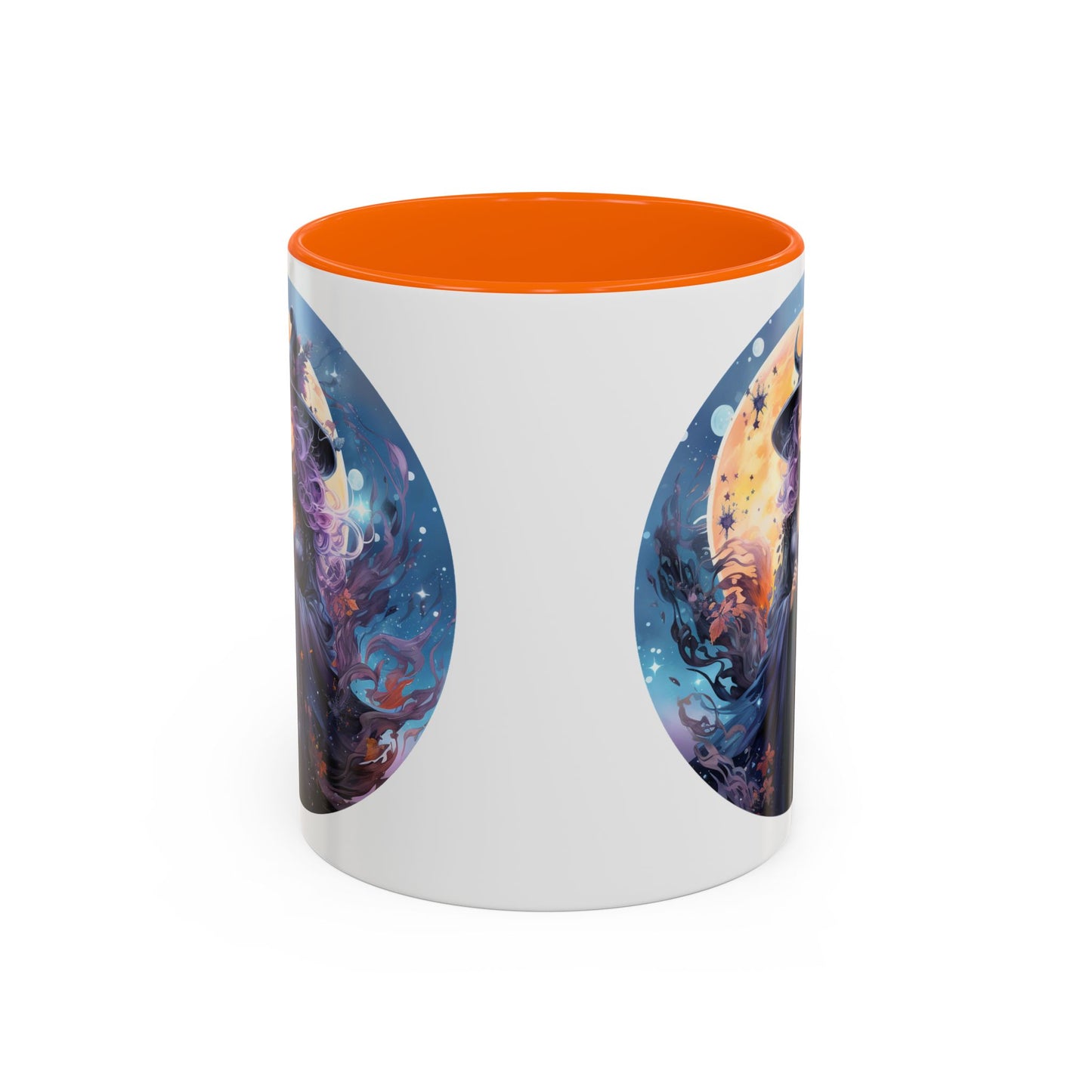 Mystical Witch Coffee Mug, Enchanted Mug, Cute Witch Gift, Magic Drinkware, Celestial Kitchen Decor, Unique Witchy Present