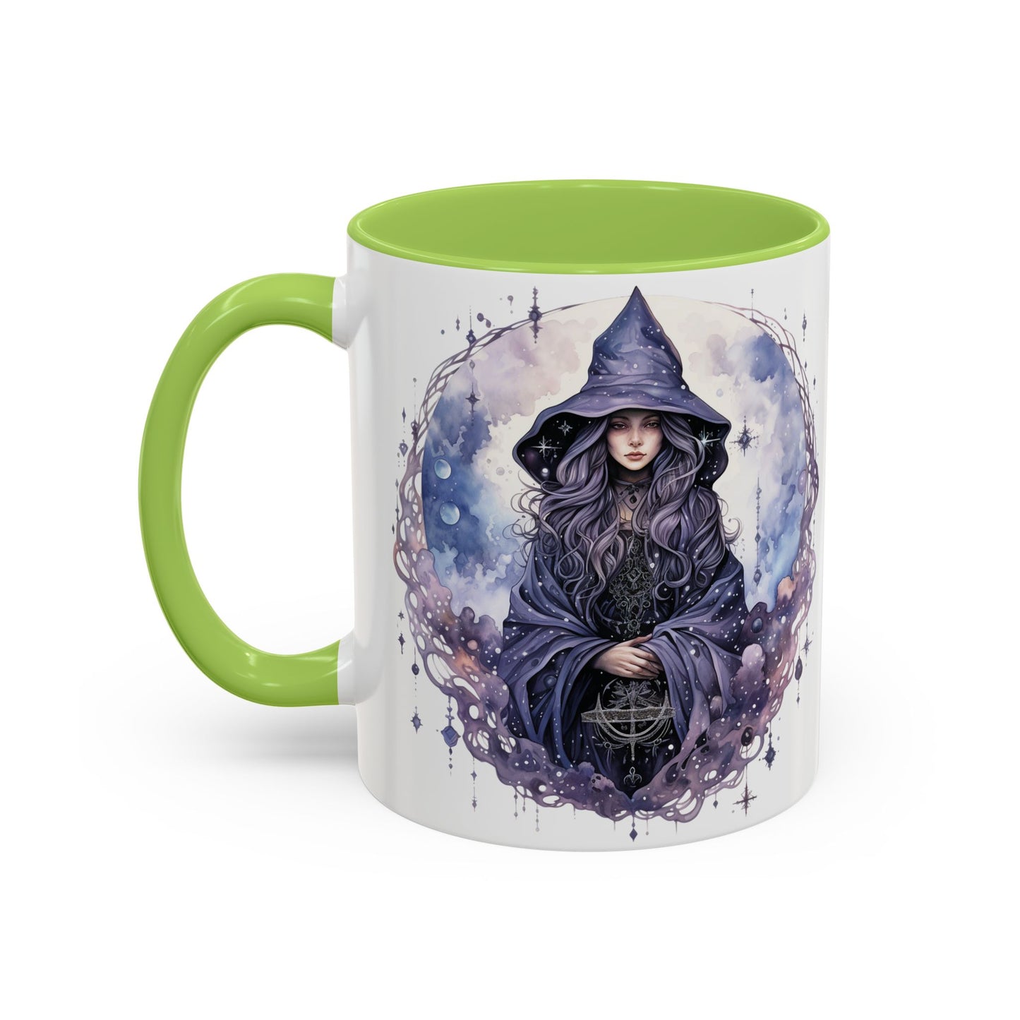 Mystical Witch Coffee Mug | Enchanted Gift for Tea Lovers, Halloween Decor, Witchcraft Lover, Celestial Home Decor, Unique Magic Mug