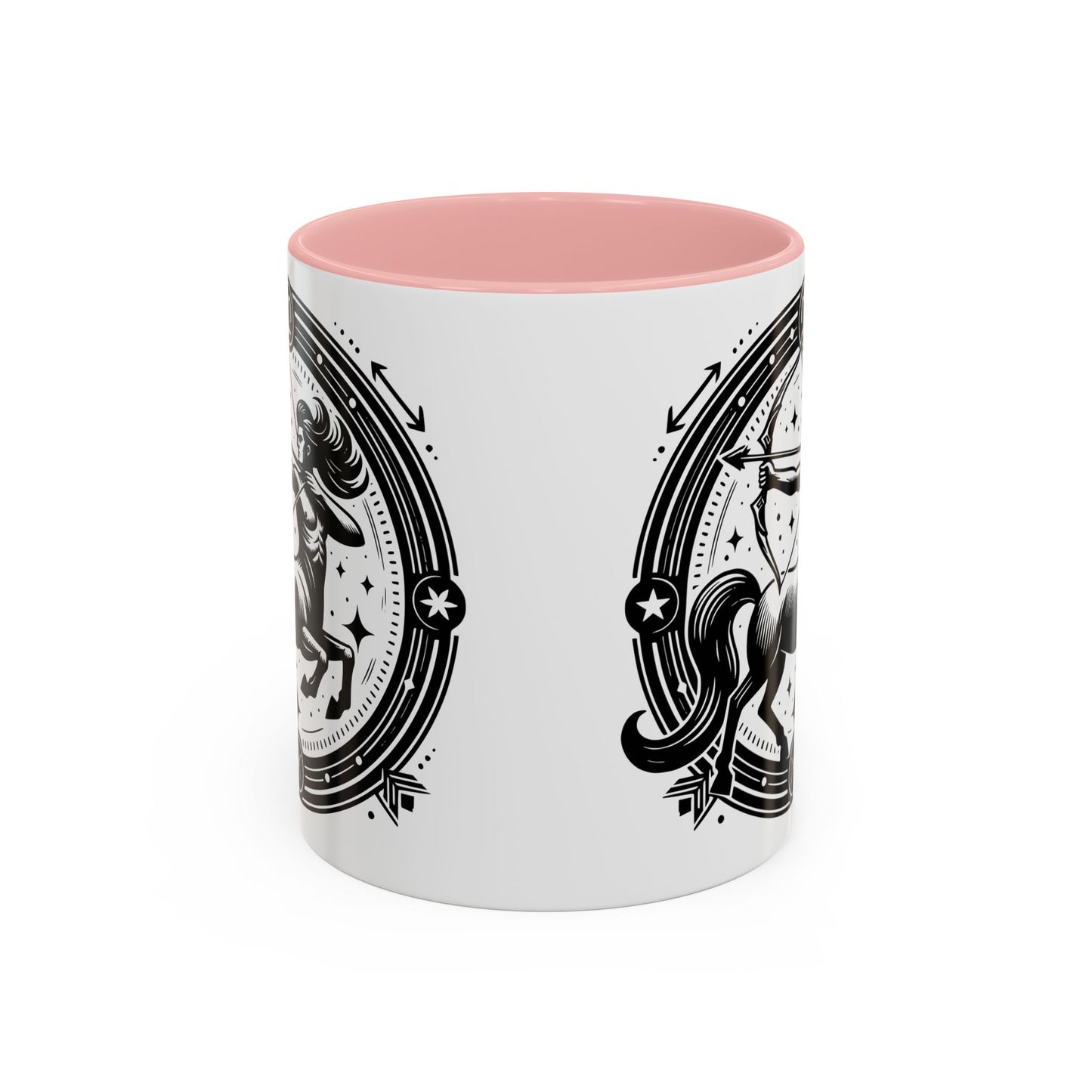 Zodiac Unicorn Coffee Mug, Astrology Gift, Horoscope Cup, Black Accents, Unique Unicorn Mug for Coffee Lovers
