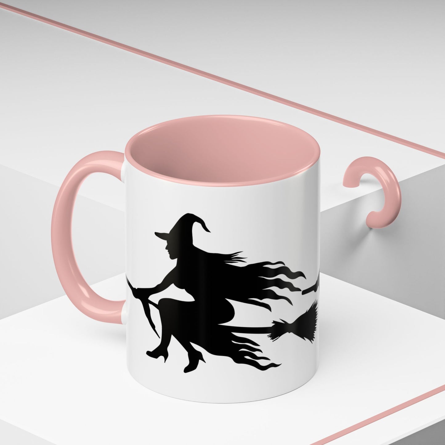 Witchy Accent Coffee Mug - Perfect for Halloween, Witch Enthusiasts, Cozy Nights, Themed Parties, Gift for Her, Magic Lovers