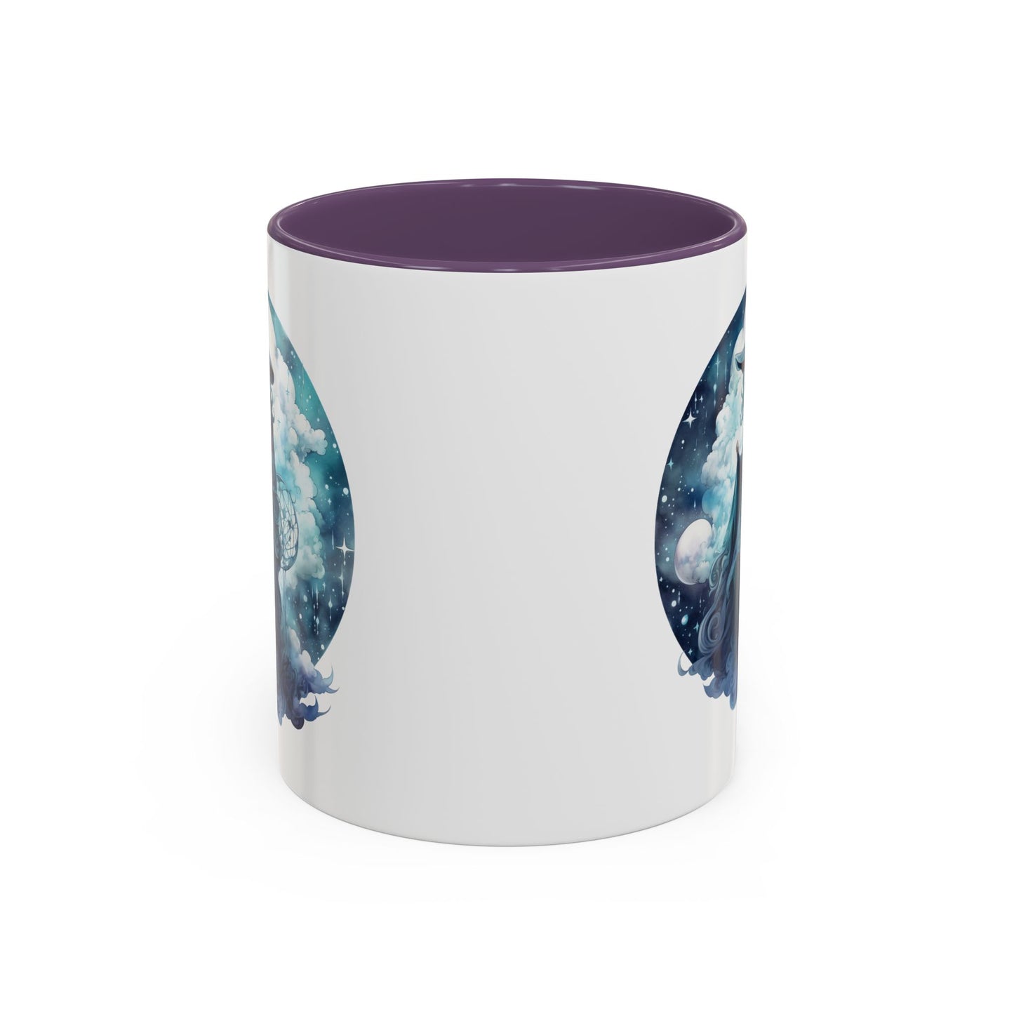 Celestial Dreamer Coffee Mug, Mystical Art Mug, Witchy Coffee Cup, Unique Gift for Her, Fantasy Mug, Astrology Theme