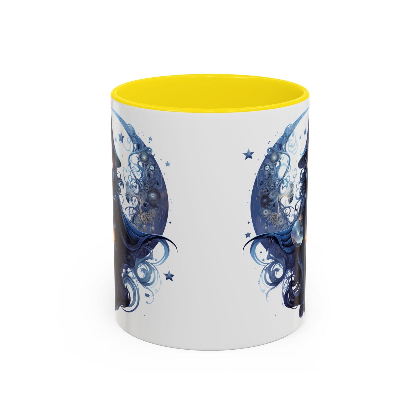 Enchanting Witch Coffee Mug - Mystic Art, Magical Decor, Astrology Gift, Unique Kitchenware, Celestial Drinkware