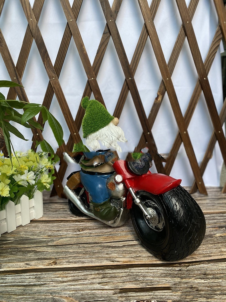 Pendentif statue de résine de moto