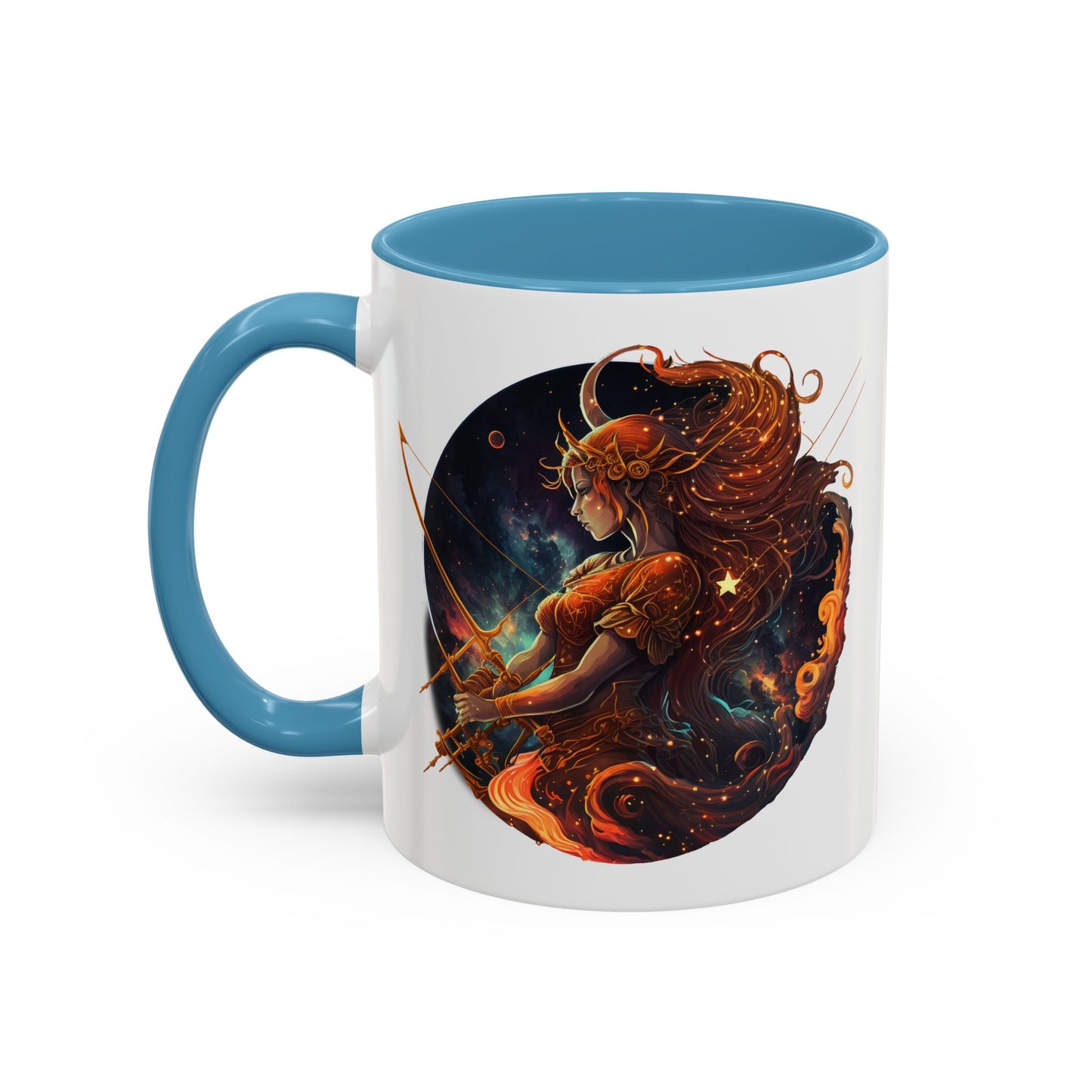 Celestial Goddess Coffee Mug | 11oz & 15oz | Mystical Gift for Coffee Lovers | Astrology Decor | Bohemian Kitchenware | Unique Art Mug