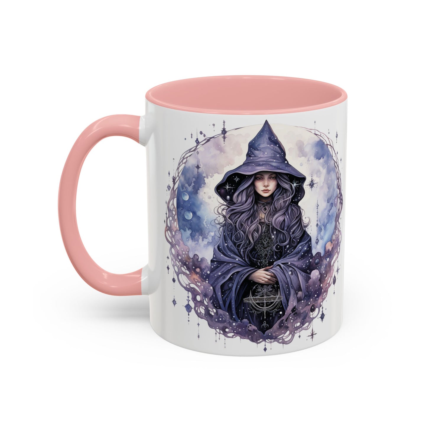 Mystical Witch Coffee Mug | Enchanted Gift for Tea Lovers, Halloween Decor, Witchcraft Lover, Celestial Home Decor, Unique Magic Mug