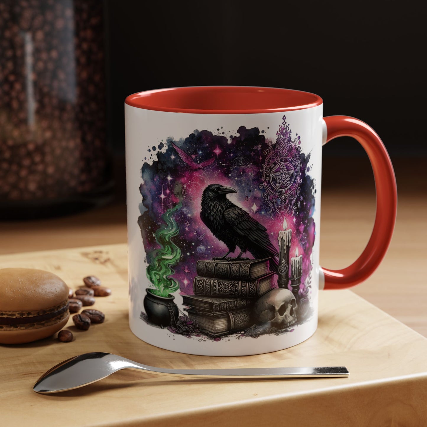Mystical Coffee Mug, Perfect for Witches, Spellcasters, Halloween, Unique Gift, Magical Beverage Cup