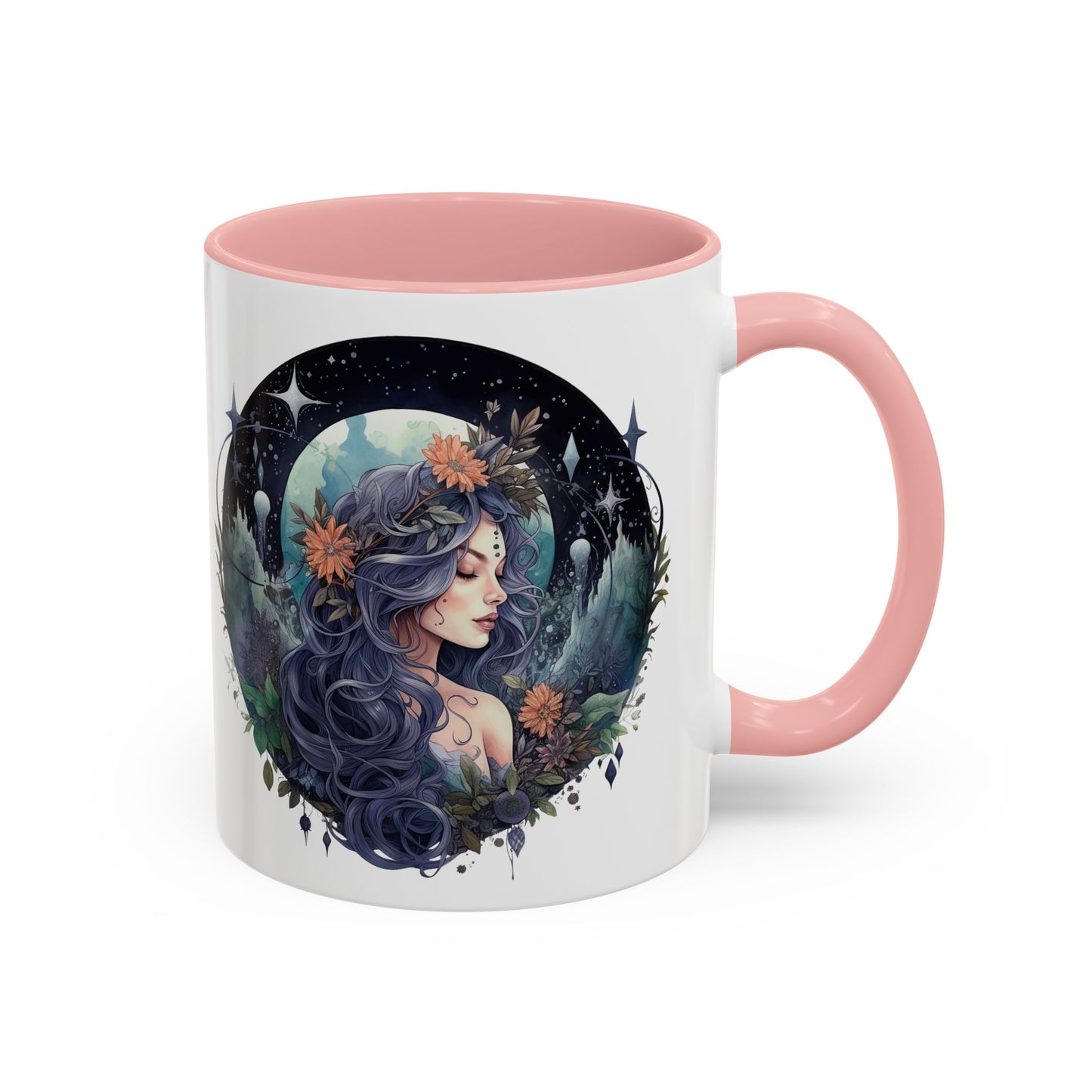Whimsical Fairy Tale Coffee Mug, Enchanted Forest Gift, Ceramic Mug for Nature Lovers, Magical Coffee Cup, Artful Tea Mug