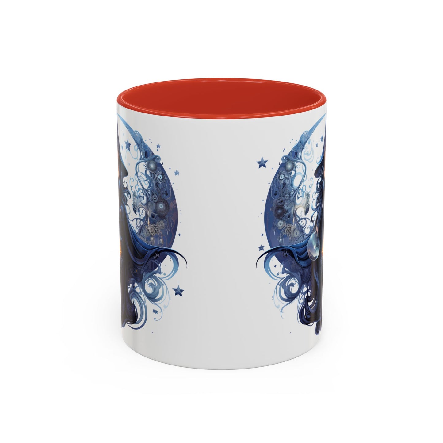 Enchanting Witch Coffee Mug - Mystic Art, Magical Decor, Astrology Gift, Unique Kitchenware, Celestial Drinkware