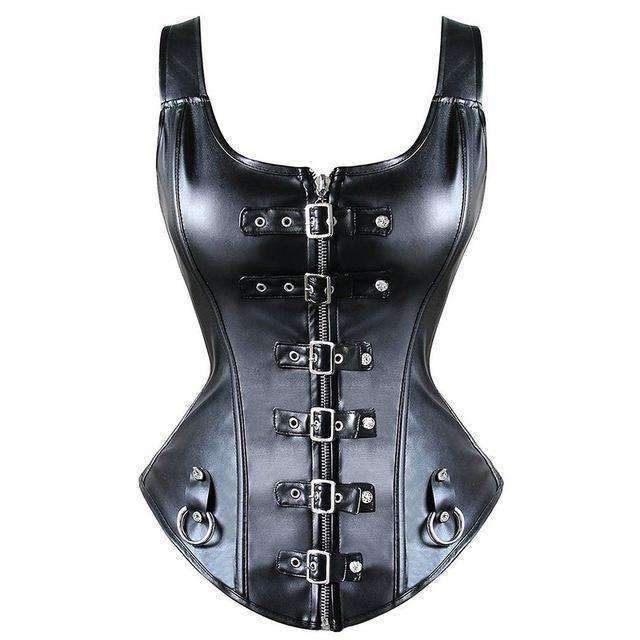 New Steampunk Steel Boned Lace up Back Sexy Body Bustier Overbust Corset