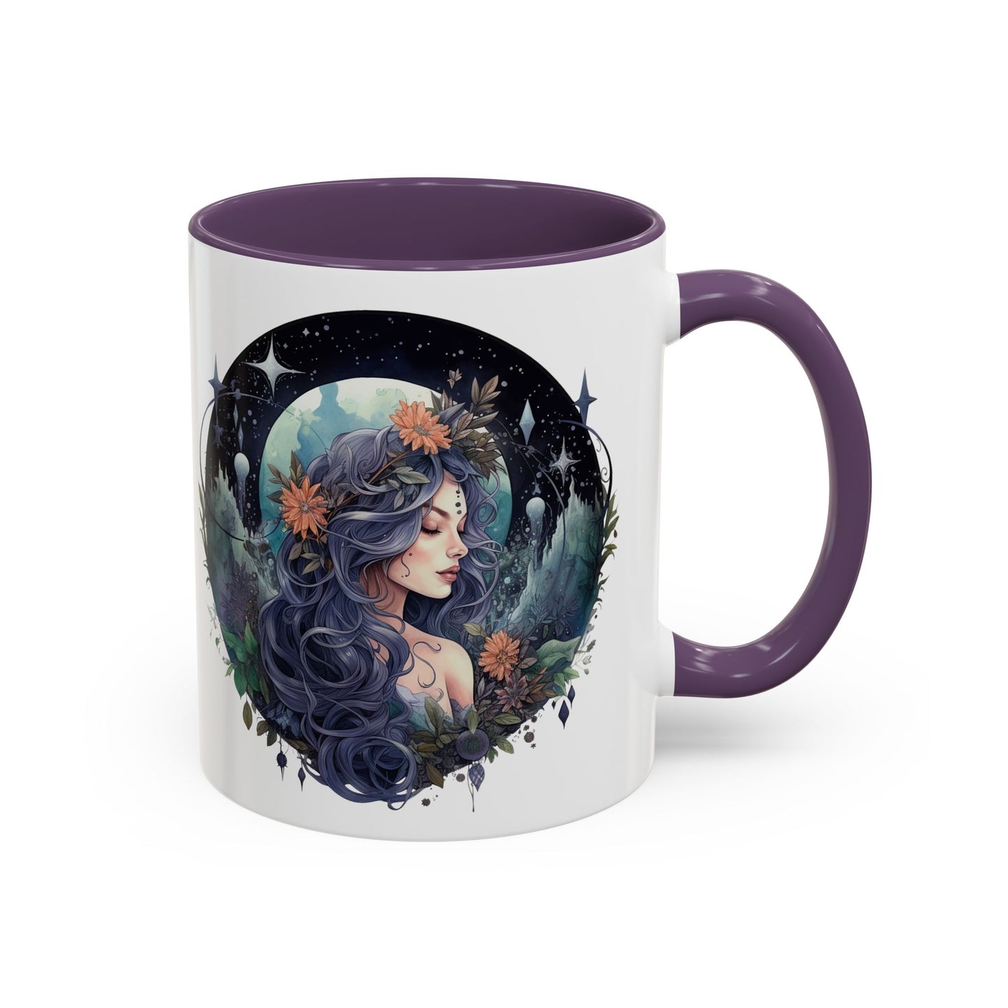 Whimsical Fairy Tale Coffee Mug, Enchanted Forest Gift, Ceramic Mug for Nature Lovers, Magical Coffee Cup, Artful Tea Mug