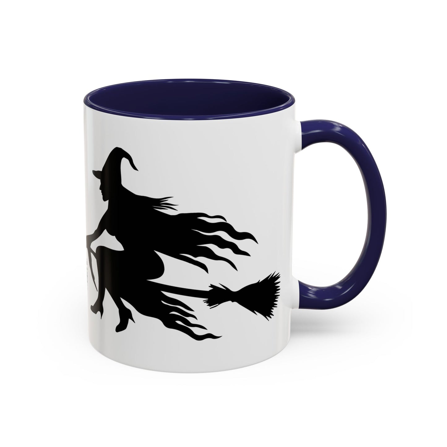 Witchy Accent Coffee Mug - Perfect for Halloween, Witch Enthusiasts, Cozy Nights, Themed Parties, Gift for Her, Magic Lovers