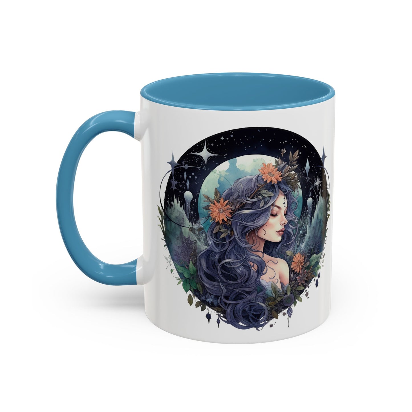 Whimsical Fairy Tale Coffee Mug, Enchanted Forest Gift, Ceramic Mug for Nature Lovers, Magical Coffee Cup, Artful Tea Mug