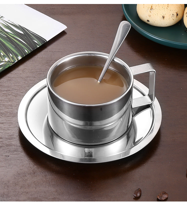 Tasse isolée à double couche en acier inoxydable